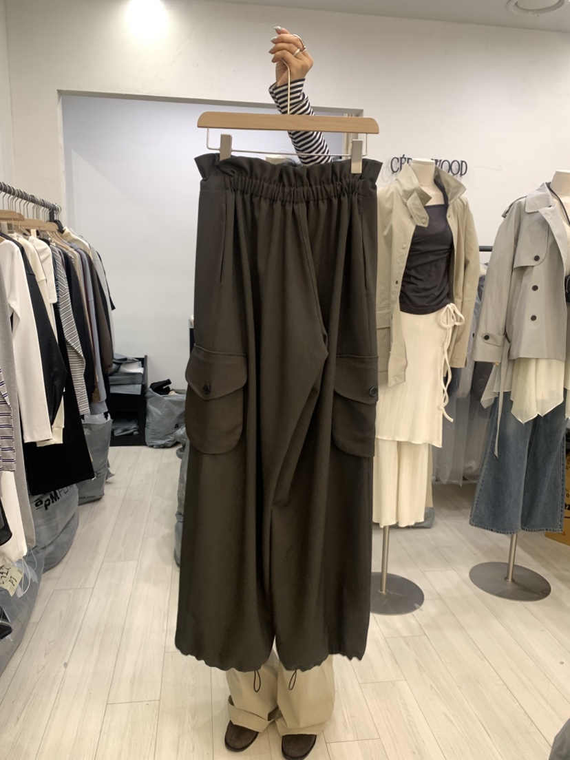 CEDARWOOD韓國代購女士新品人氣時尚26春夏真品休閑休閑褲CEDAR WOOD休閑褲