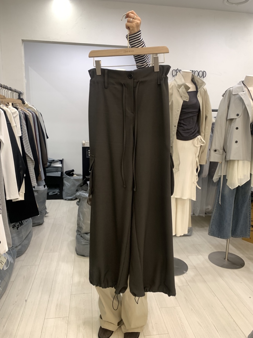 CEDARWOOD韓國代購女士新品人氣時尚26春夏真品休閑休閑褲CEDAR WOOD休閑褲圖色1