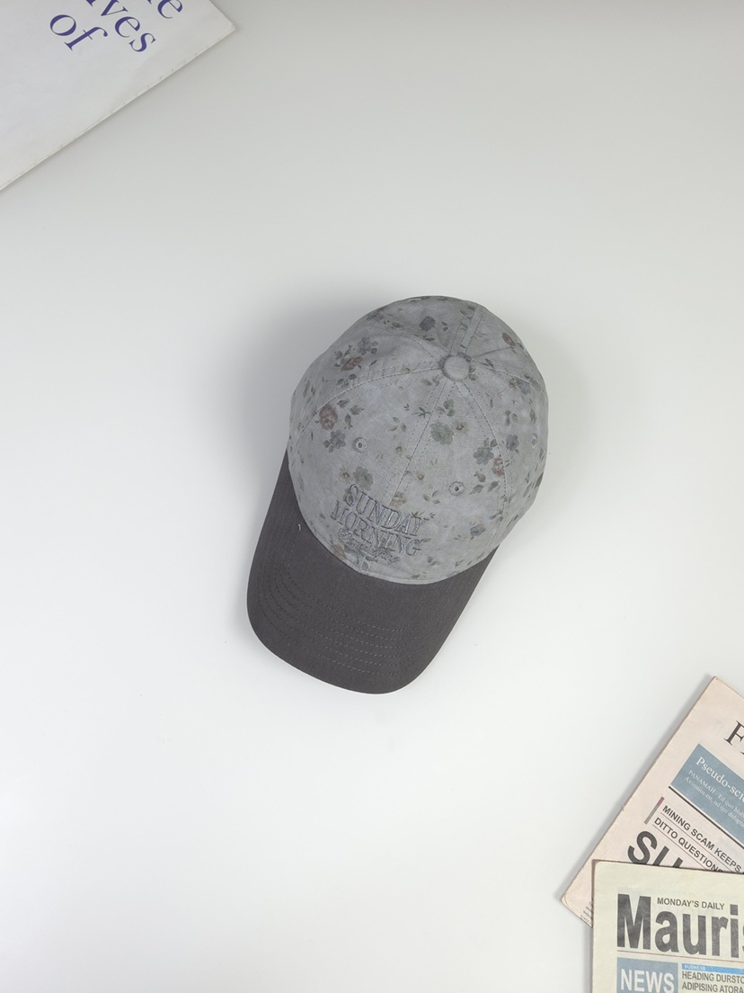 THE HAT-P韓國代購女士新品休閑熱賣人氣時尚帽子刺繡花朵THE HAT帽子圖色3