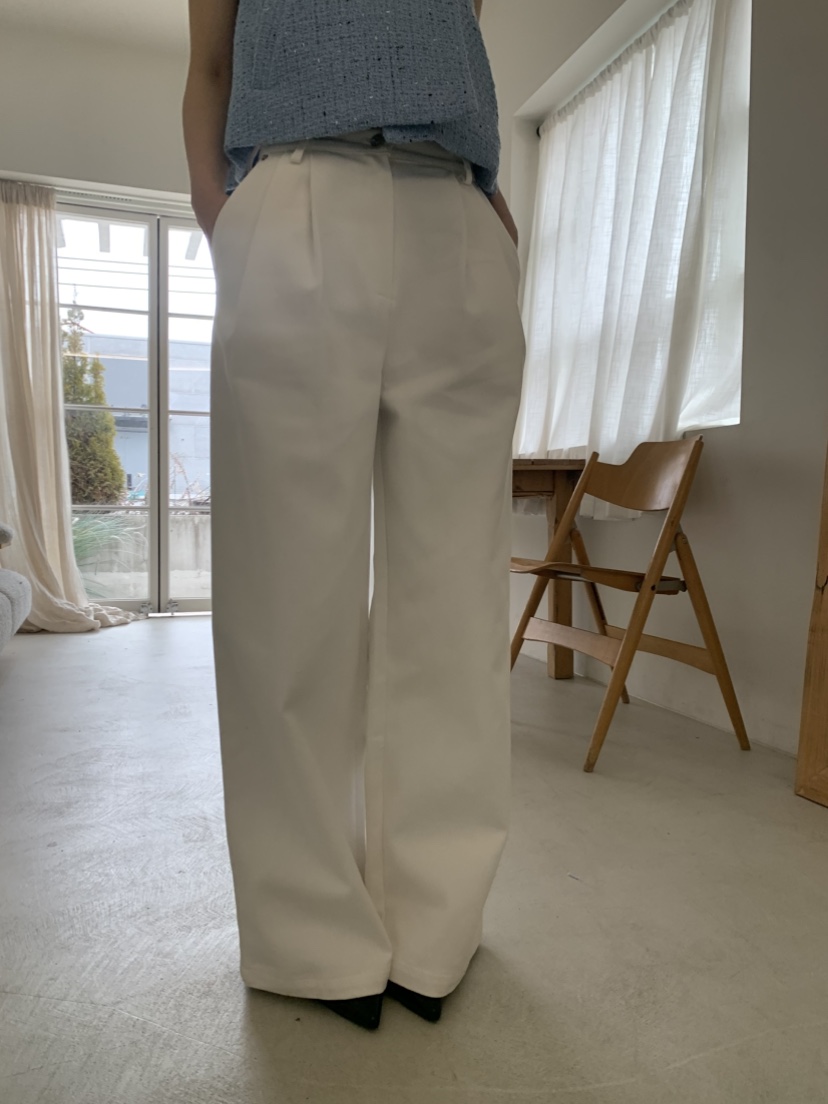 EYEL韓國代購女士新品真品推薦熱賣時尚26春夏休閑褲褶裥EYEL休閑褲