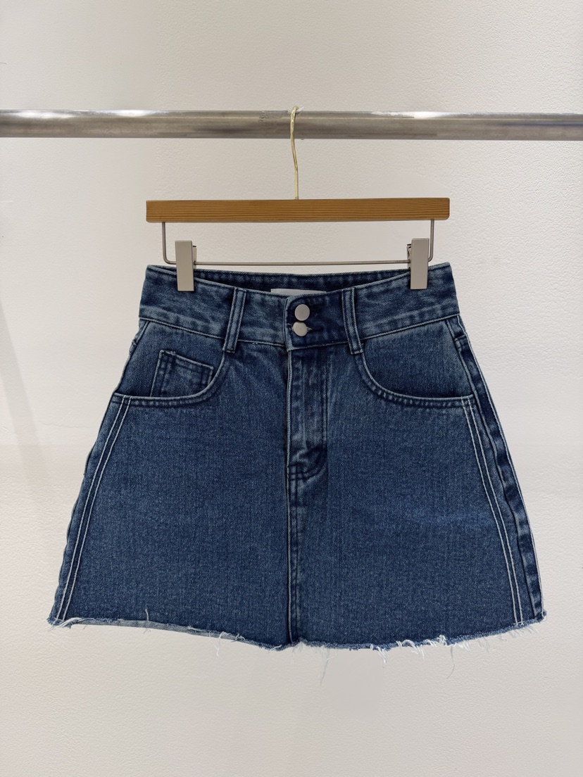 KC MARKET韓國直郵女士新款職業時尚26春夏休閑真品短裙KC MARKET短裙圖色1