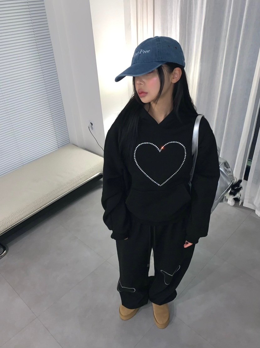 SEOLO韓國代購女裝新款推薦26春夏休閑真品時尚熱賣衛衣兜帽Seolo seoul衛衣