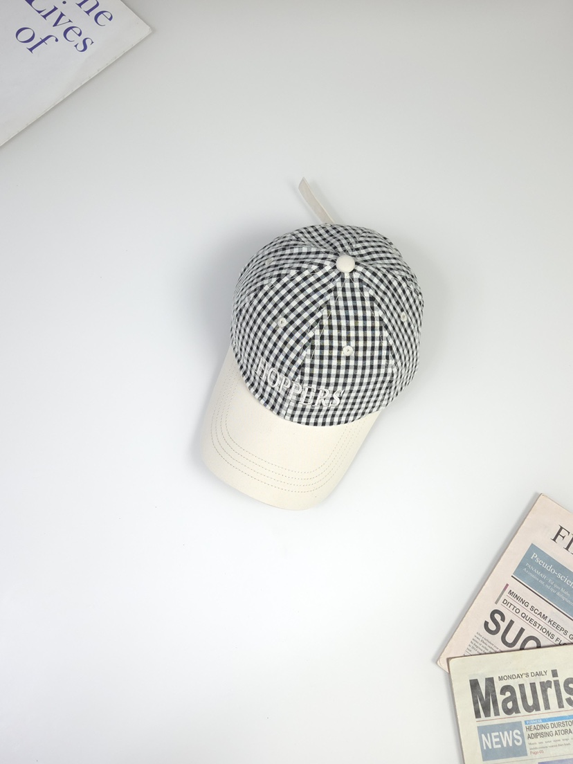 THE HAT-P東大門代購女裝新款時尚人氣熱賣真品帽子格紋THE HAT帽子圖色2