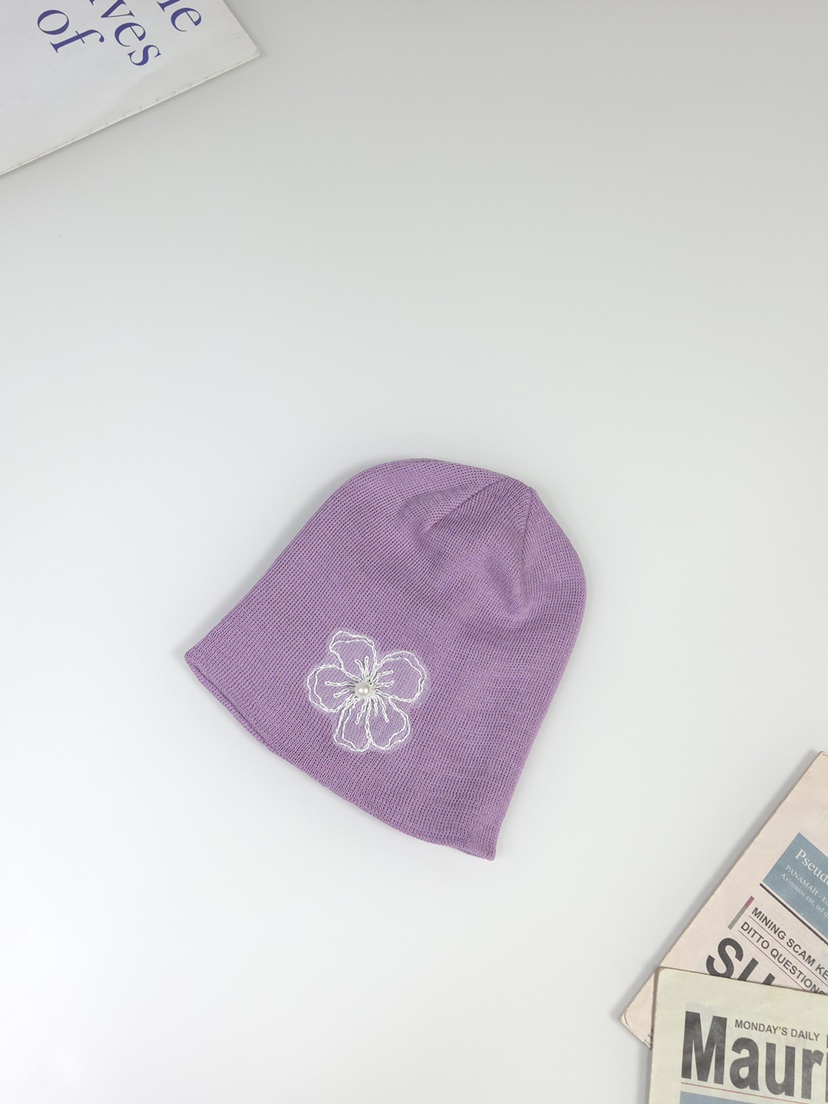 THE HAT-P東大門代購女裝新品時尚熱賣帽子蕾絲花花朵紐扣THE HAT帽子圖色1