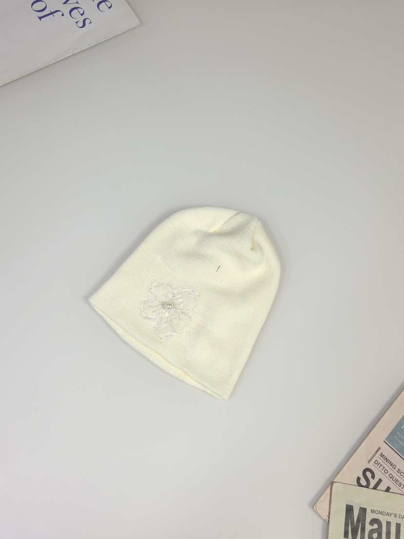 THE HAT-P東大門代購女裝新品時尚熱賣帽子蕾絲花花朵紐扣THE HAT帽子圖色2