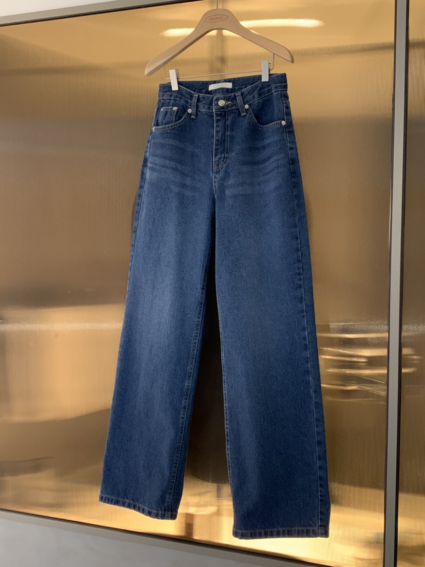 NOUVEAU韓國代購女裝新款推薦職業真品熱賣26春夏人氣牛仔褲NOUVEAU牛仔褲圖色1