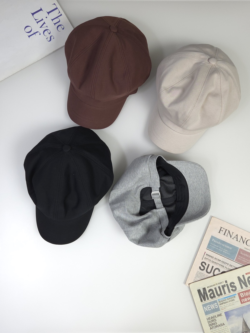 THE HAT-P韓國代購女士新品26春夏休閑職業推薦人氣帽子THE HAT帽子