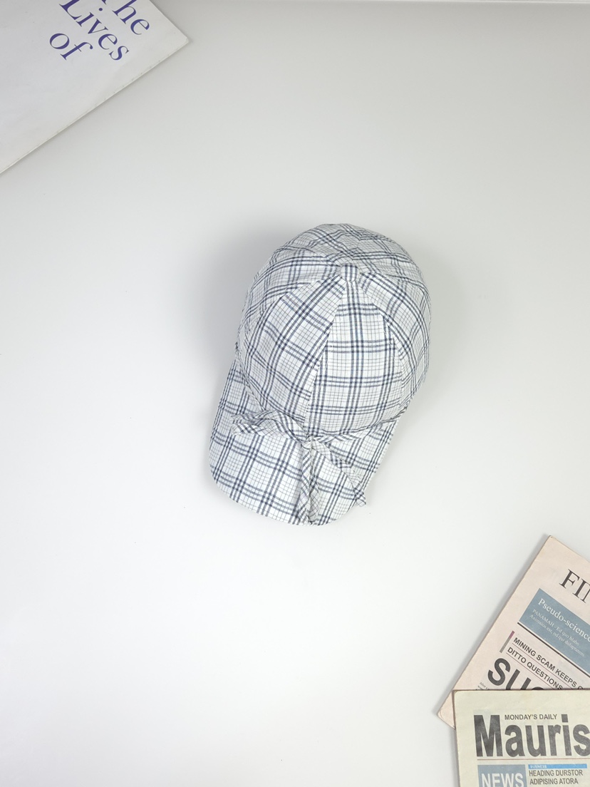 THE HAT-P東大門代購女裝新款休閑真品26春夏人氣帽子格子THE HAT帽子圖色2