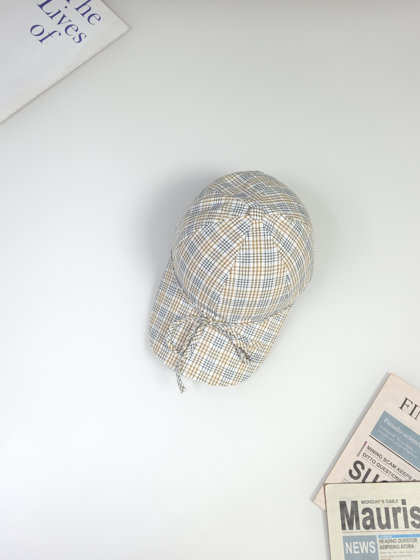 THE HAT-P東大門代購女裝新款休閑真品26春夏人氣帽子格子THE HAT帽子圖色3