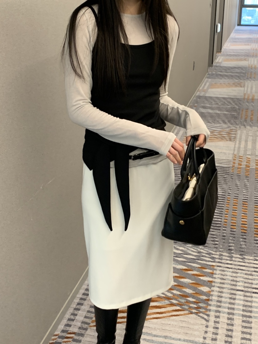 NOUVEAU東大門直郵女裝新款人氣休閑推薦26春夏真品職業裙褲NOUVEAU裙褲