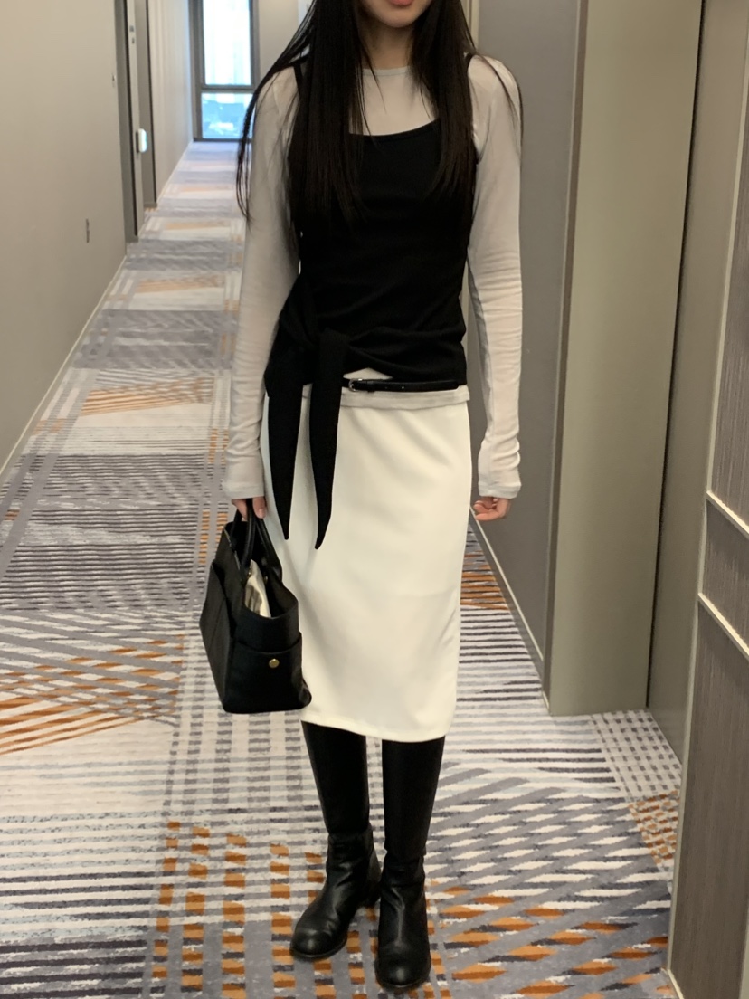 NOUVEAU東大門直郵女裝新款人氣休閑推薦26春夏真品職業裙褲NOUVEAU裙褲