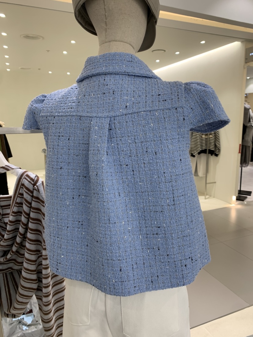 EYEL東大門直郵女士新品真品職業時尚熱賣人氣夾克粗花呢EYEL夾克