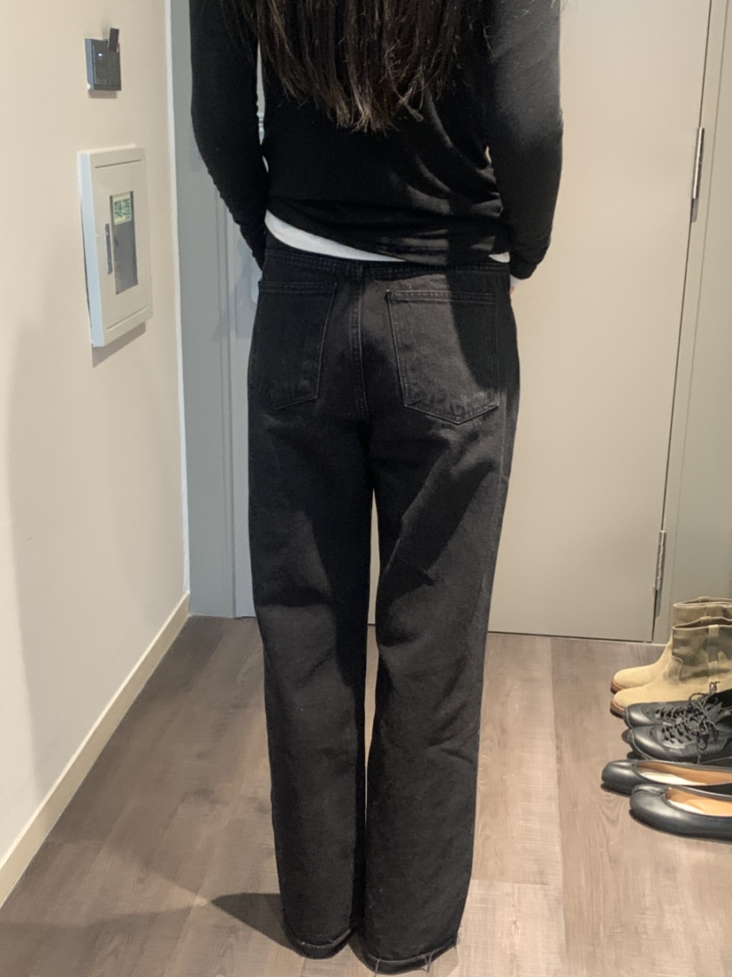 NOUVEAU東大門實拍女裝新款熱賣真品人氣推薦時尚職業牛仔褲NOUVEAU牛仔褲