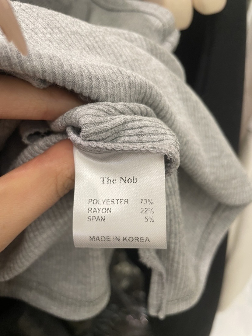 NOB東大門實拍女士新品休閑時尚職業真品熱賣26春夏吊帶背心NOB吊帶/背心