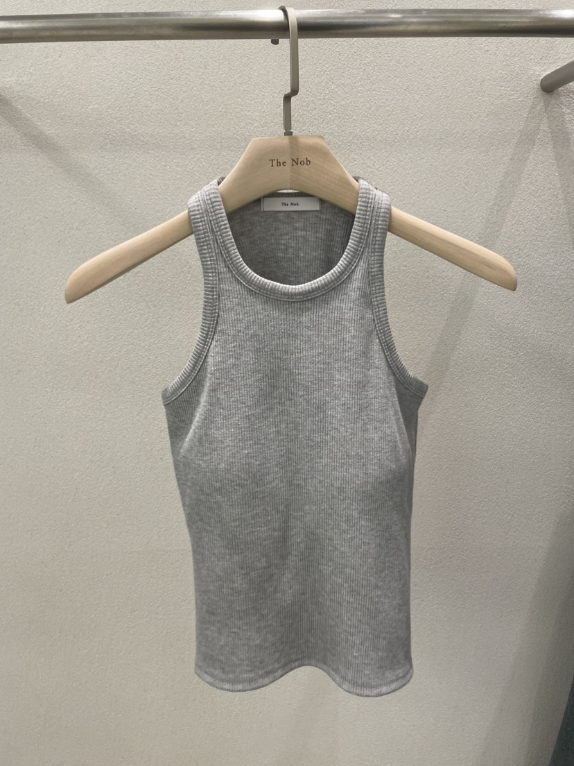 NOB東大門實拍女士新品休閑時尚職業真品熱賣26春夏吊帶背心NOB吊帶/背心圖色1