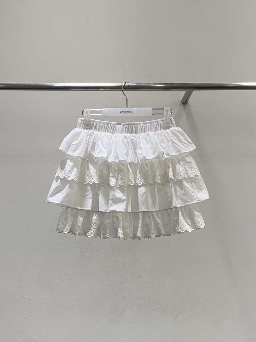 LOVE MOMENT韓國直郵女士新品26春夏熱賣職業真品人氣短裙LOVE MOMENT短裙圖色1