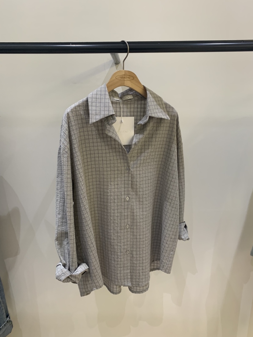 NOUVEAU東大門代購女士新款人氣職業推薦熱賣26春夏襯衫蕾絲衫NOUVEAU襯衫/蕾絲衫圖色2