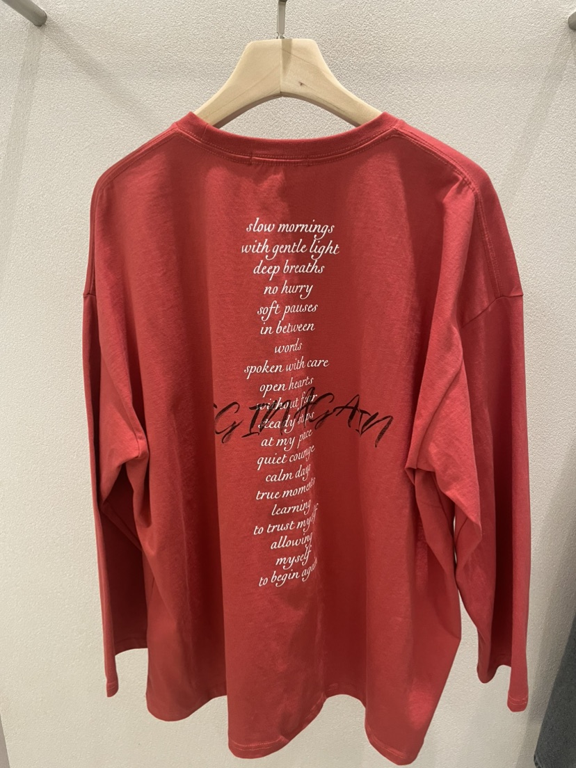 NOB東大門直郵女士新款職業26春夏真品人氣時尚休閑長袖T恤NOB長袖T恤