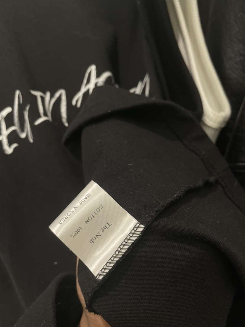 NOB東大門直郵女士新款職業26春夏真品人氣時尚休閑長袖T恤NOB長袖T恤