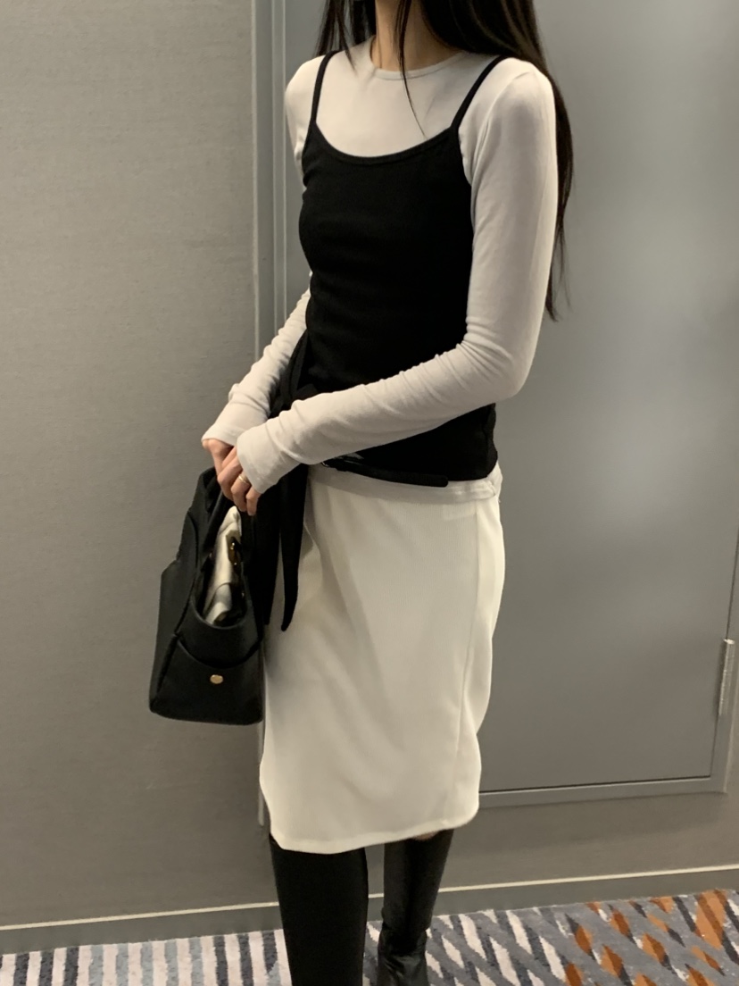 NOUVEAU韓國代購女裝新款26春夏真品職業吊帶背心不含內搭NOUVEAU吊帶/背心