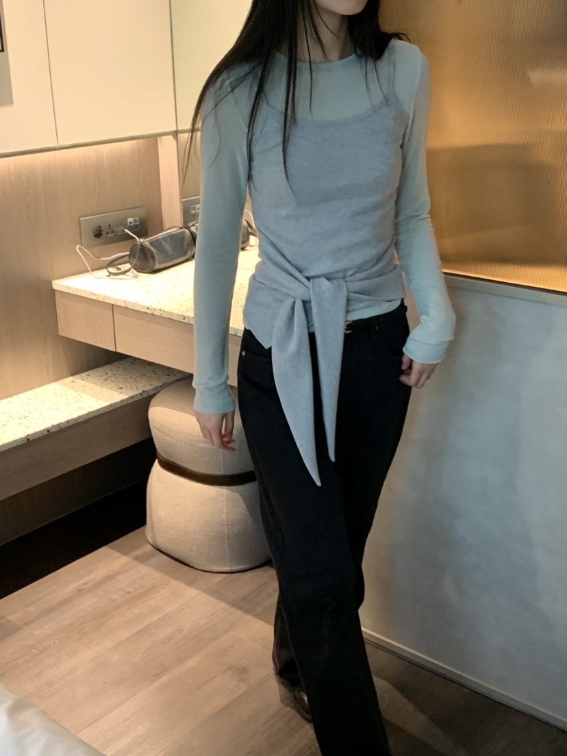 NOUVEAU韓國代購女裝新款26春夏真品職業吊帶背心不含內搭NOUVEAU吊帶/背心