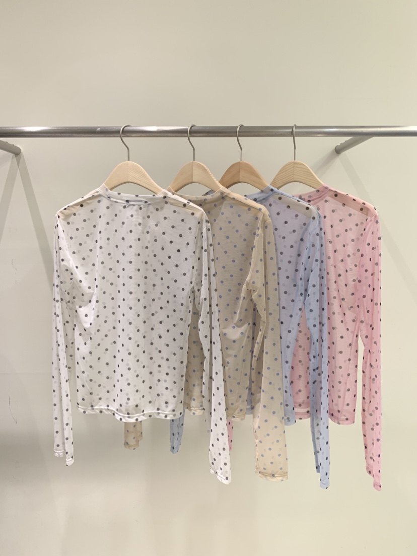 ZITTEN東大門直郵女士新款真品時尚休閑人氣推薦長袖T恤網眼ZITTEN長袖T恤