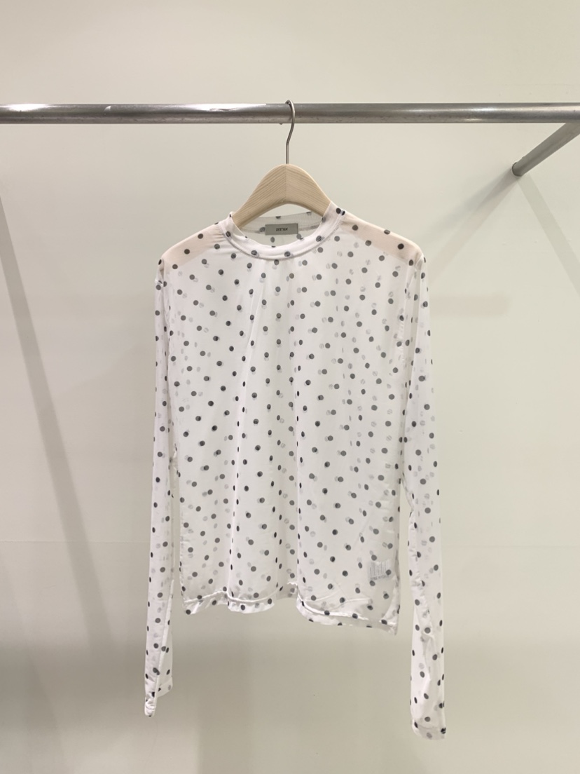 ZITTEN東大門直郵女士新款真品時尚休閑人氣推薦長袖T恤網眼ZITTEN長袖T恤圖色2