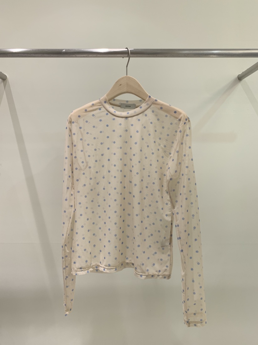 ZITTEN東大門直郵女士新款真品時尚休閑人氣推薦長袖T恤網眼ZITTEN長袖T恤圖色3