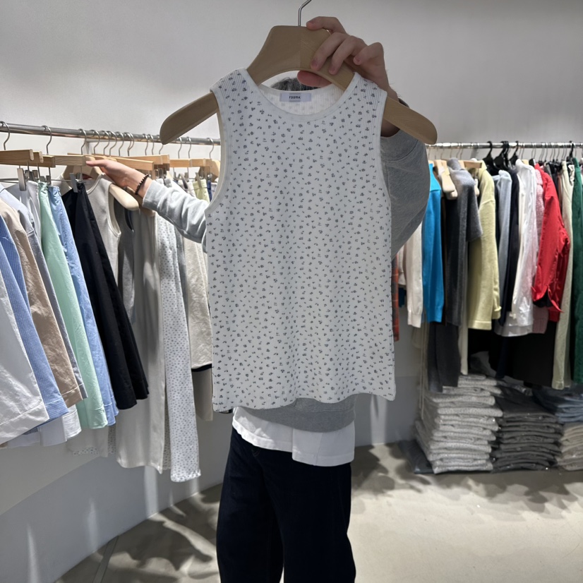 ROOM K-P東大門代購女裝新款26春夏時尚職業熱賣吊帶背心ROOM K吊帶/背心圖色4