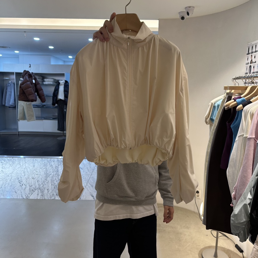 ROOM K-P東大門實拍女裝新品真品熱賣26春夏人氣夾克褶皺ROOM K夾克圖色1