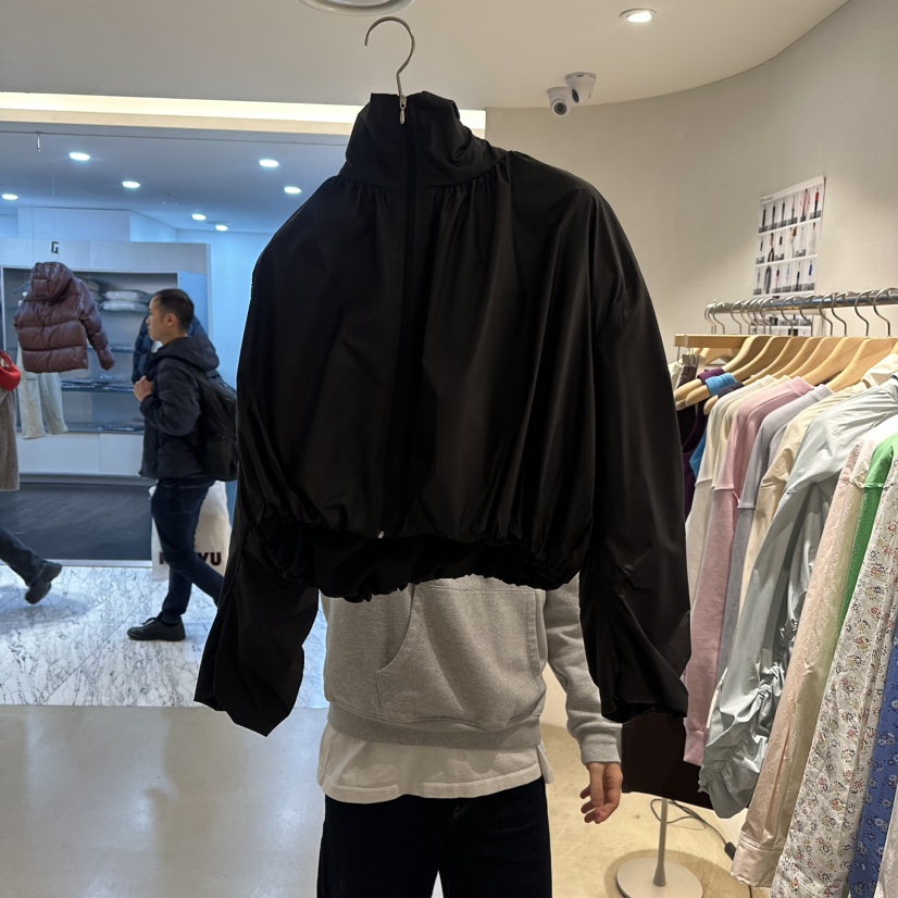 ROOM K-P東大門實拍女裝新品真品熱賣26春夏人氣夾克褶皺ROOM K夾克圖色3