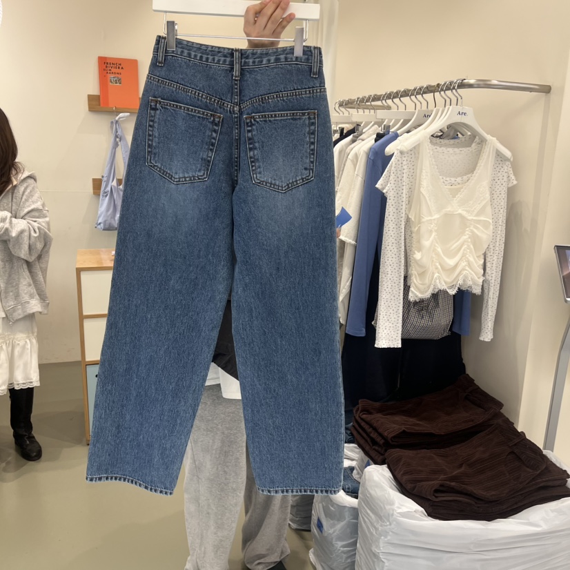 ARE東大門代購女裝新品熱賣真品職業時尚休閑人氣26春夏牛仔褲ARE YOU/ARE牛仔褲