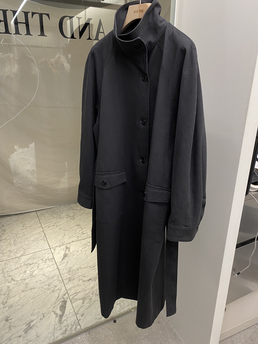 AND THE韓國直郵女裝新品真品時尚26春夏長款風衣含腰帶AND THE長款風衣圖色1