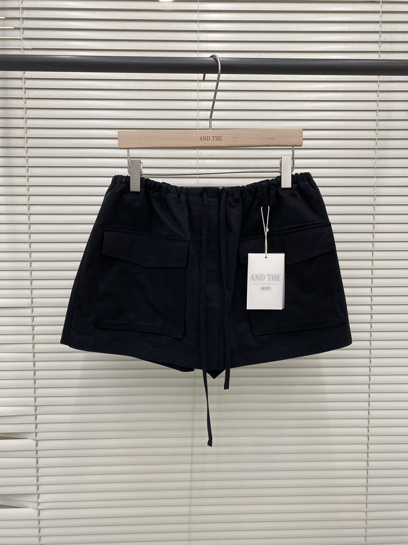 AND THE東大門實拍女士新品熱賣休閑時尚推薦真品26春夏短裙AND THE短裙圖色3