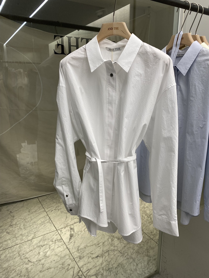 AND THE東大門代購女裝新款時尚26春夏熱賣人氣襯衫蕾絲衫AND THE襯衫/蕾絲衫圖色4