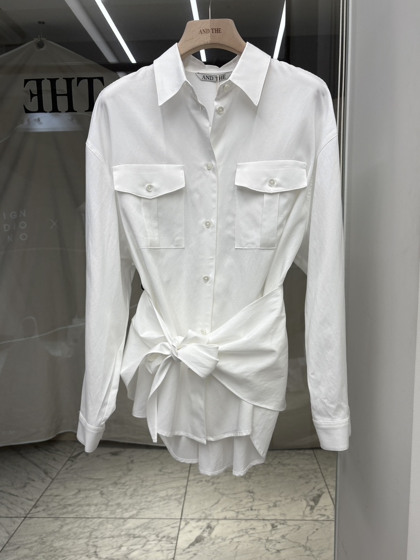 AND THE韓國直郵女士新款時尚職業休閑真品26春夏套裝圍巾AND THE套裝圖色1