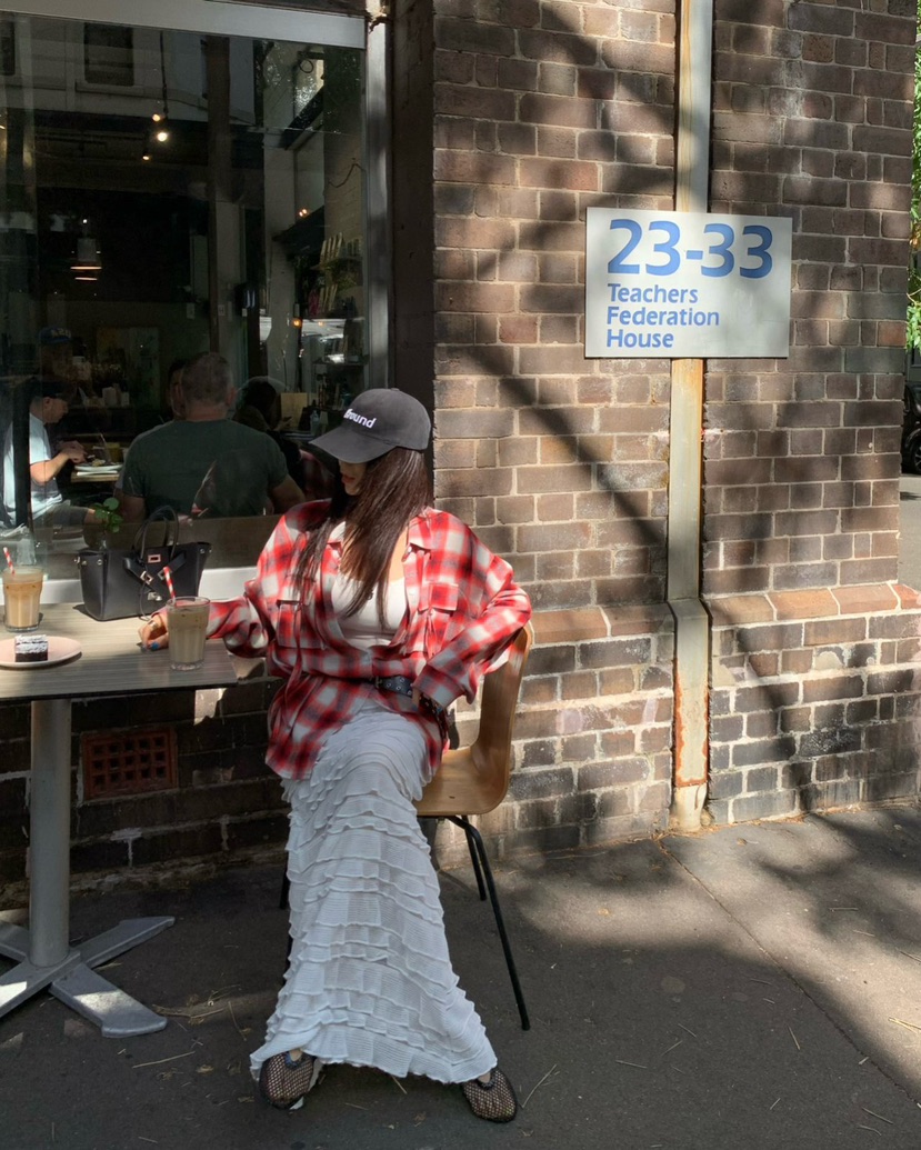 REVE CITE-L東大門實拍女士新款時尚真品26春夏長裙荷葉邊REVE CITE-L長裙