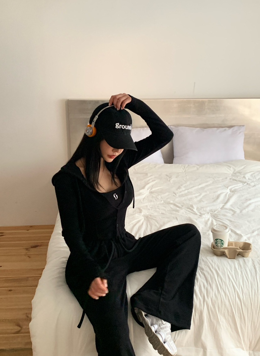 REVE CITE-L東大門直郵女裝新品真品夾克不含內搭開衫紐扣連帽REVE CITE-L夾克