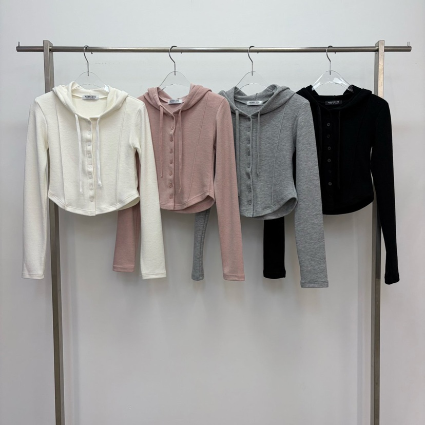 REVE CITE-L東大門直郵女裝新品真品夾克不含內搭開衫紐扣連帽REVE CITE-L夾克