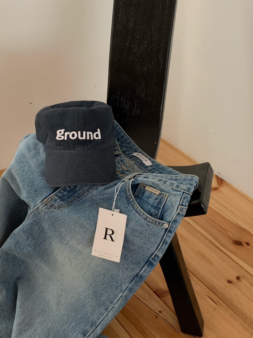 REVE CITE-L東大門直郵女裝新款真品休閑26春夏職業牛仔褲REVE CITE-L牛仔褲