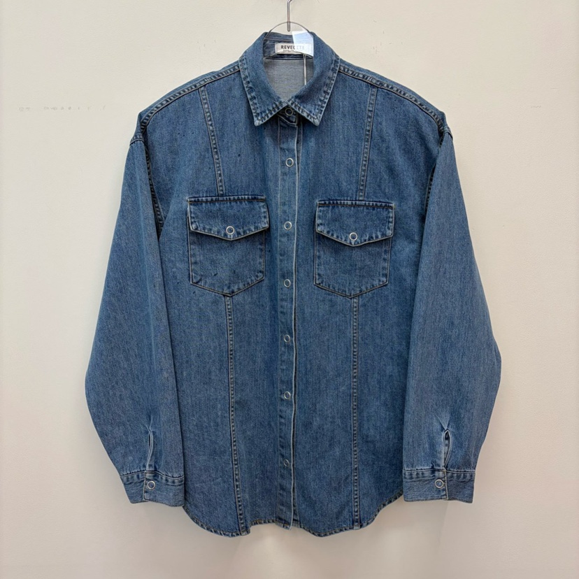 REVE CITE-L韓國代購女士新品時尚職業推薦熱賣襯衫蕾絲衫REVE CITE-L襯衫/蕾絲衫圖色1