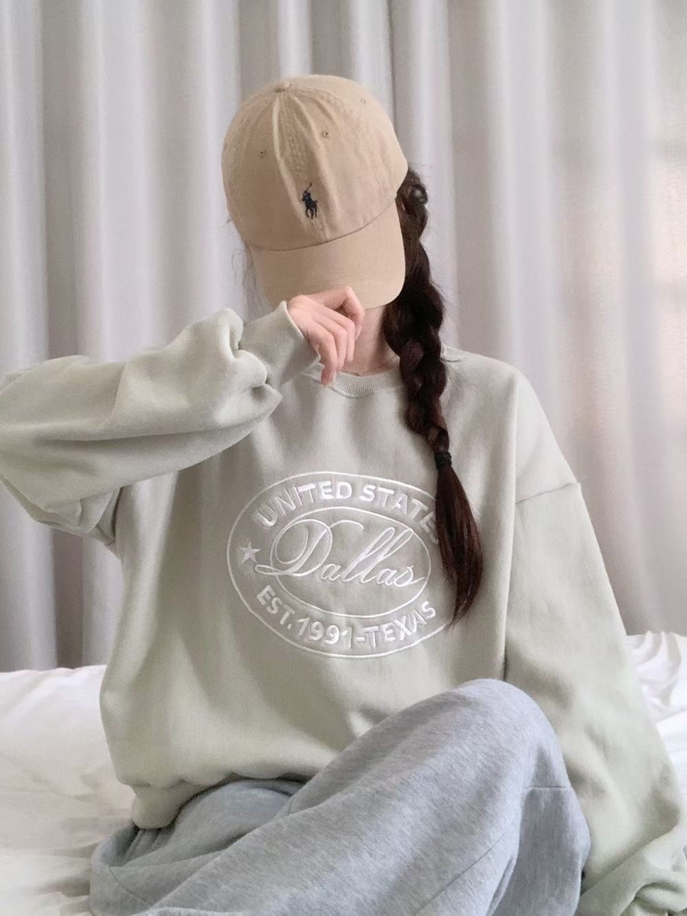 BLUSHER東大門實拍女士新品休閑時尚推薦26春夏熱賣人氣衛衣BLUSHER衛衣