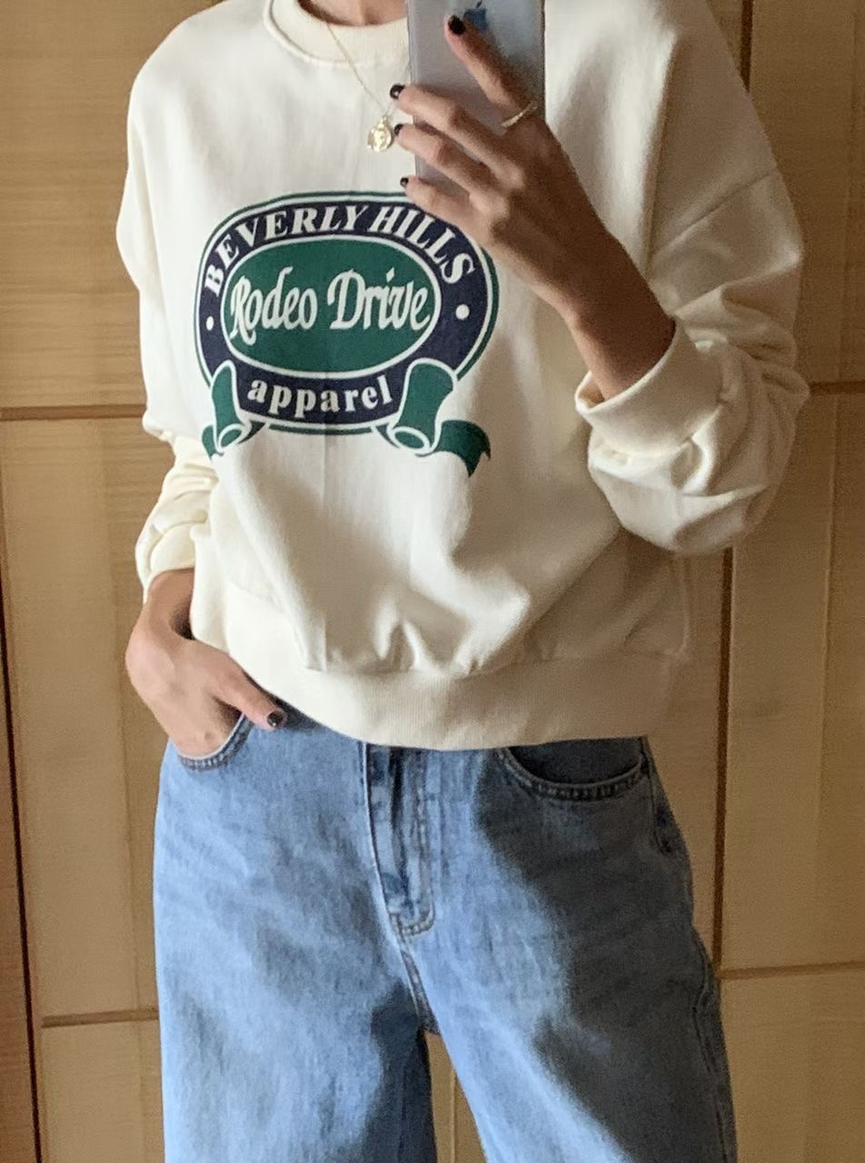 BLUSHER東大門代購女裝新款推薦26春夏職業休閑時尚熱賣衛衣BLUSHER衛衣