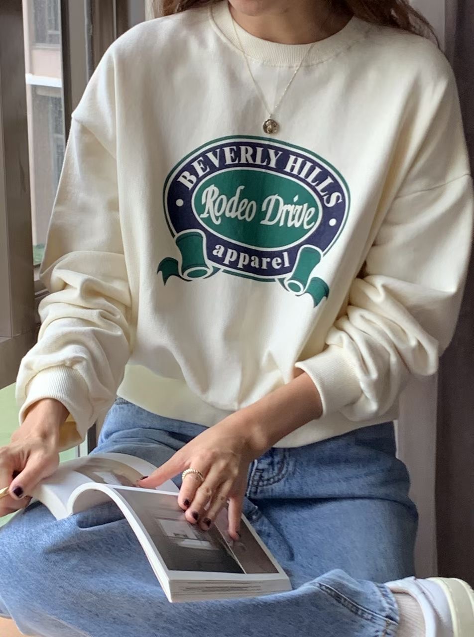 BLUSHER東大門代購女裝新款推薦26春夏職業休閑時尚熱賣衛衣BLUSHER衛衣圖色1