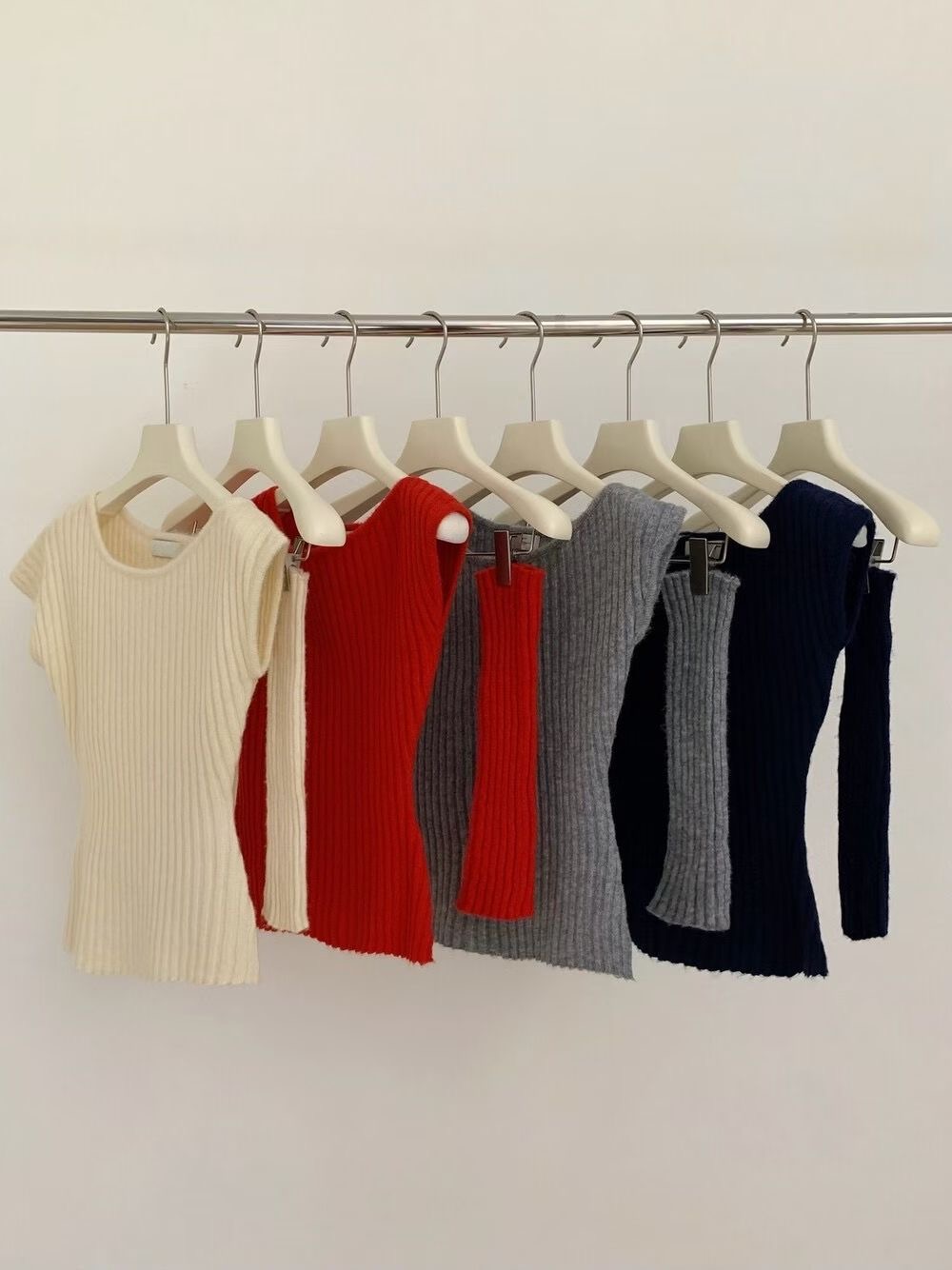 BLUSHER東大門代購女裝新款真品熱賣推薦時尚針織衫兩件套BLUSHER針織衫圖色4左四色