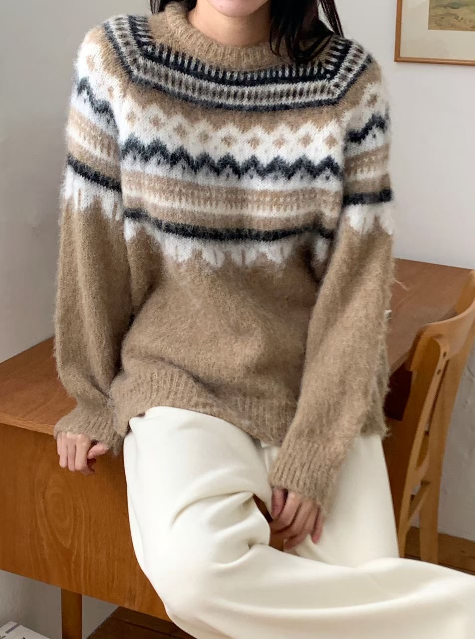 BLUSHER東大門直郵女士新品推薦時尚真品26春夏職業人氣毛衣BLUSHER毛衣