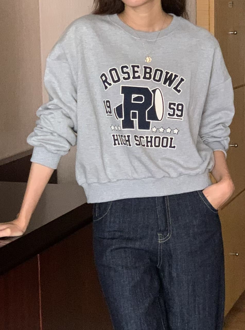 BLUSHER韓國直郵女士新品休閑真品熱賣時尚人氣26春夏衛衣BLUSHER衛衣圖色2