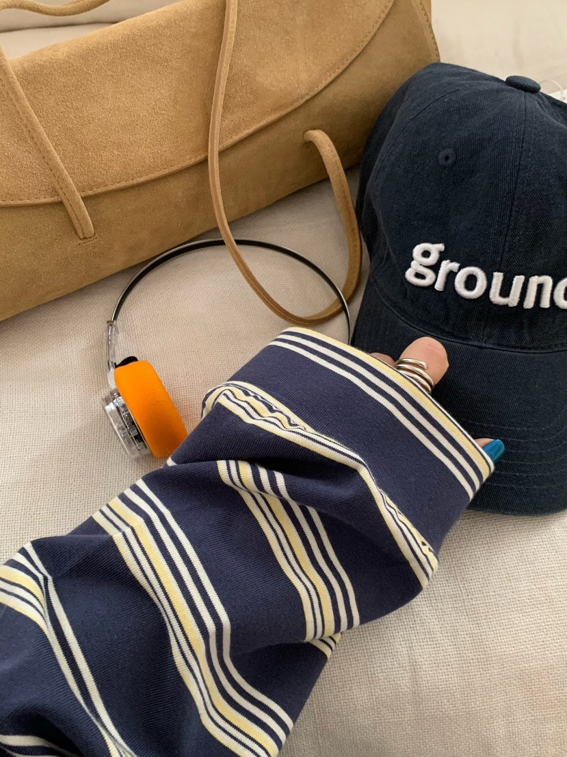 REVE CITE-L韓國代購女裝新款推薦長袖T恤不含配飾口袋REVE CITE-L長袖T恤