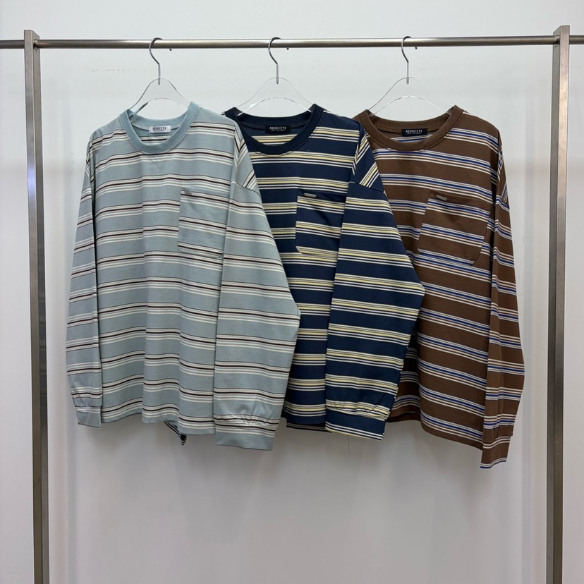 REVE CITE-L韓國代購女裝新款推薦長袖T恤不含配飾口袋REVE CITE-L長袖T恤