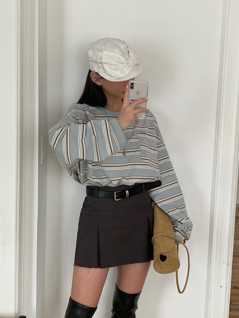 REVE CITE-L韓國代購女裝新款熱賣裙褲不含腰帶百褶褶裙REVE CITE-L裙褲